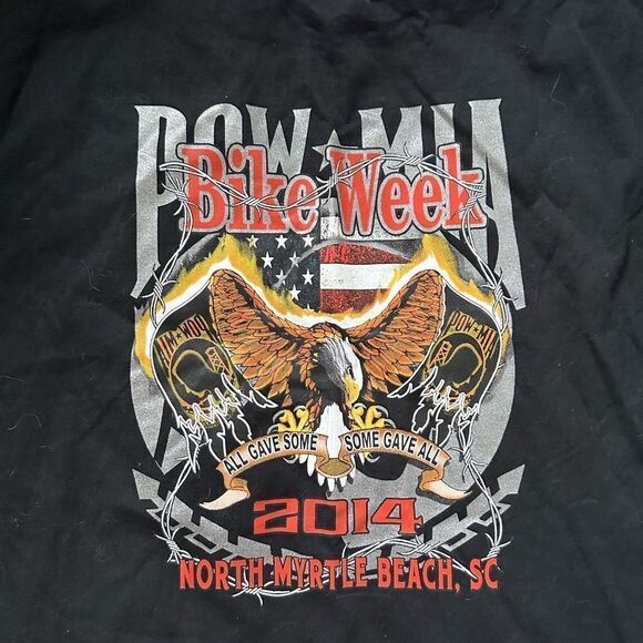 MENS MOTORCYCLE 2014 BIKE WEEK SHIRT SIZE 2XL - Picture 1 of 4